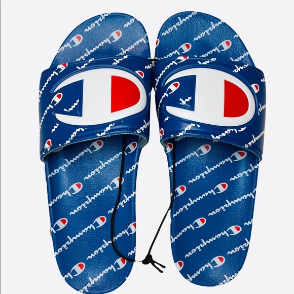Champion Other - Champion IPO Repeat Royal / Royal Colors Slide Men's Comfort Sandals